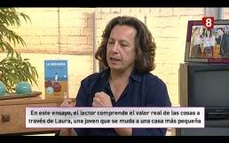 Javier Saura en La 8 León TV - La Mudanza en los medios